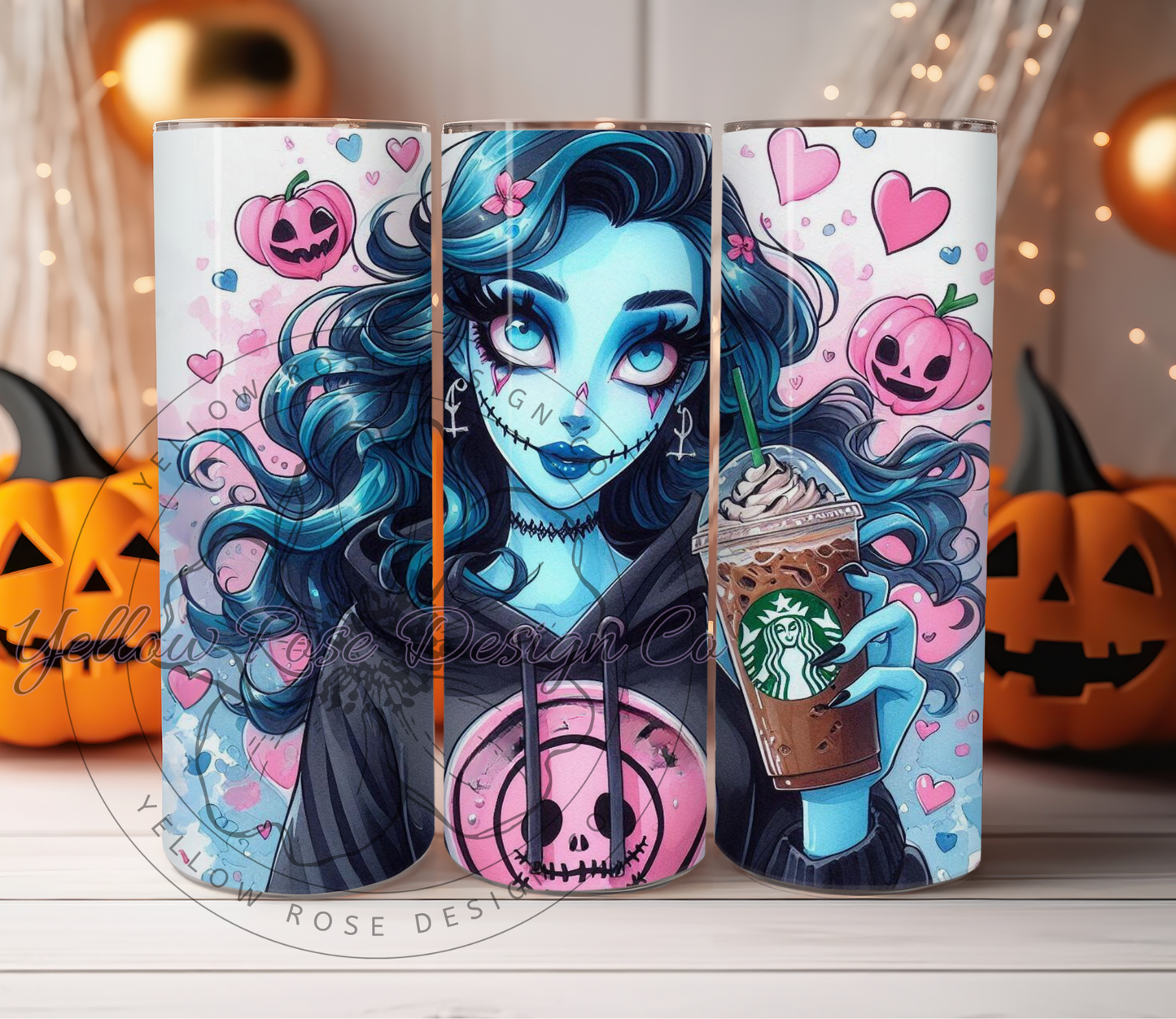 Corpse Bride Coffee Halloween 20oz digital download png